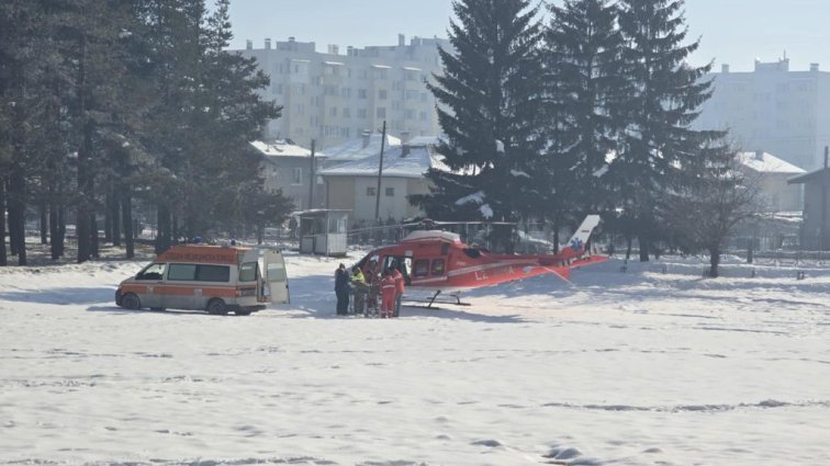 С хеликоптер докараха в Пловдив падналия от тераса на хотел в Банско евреин