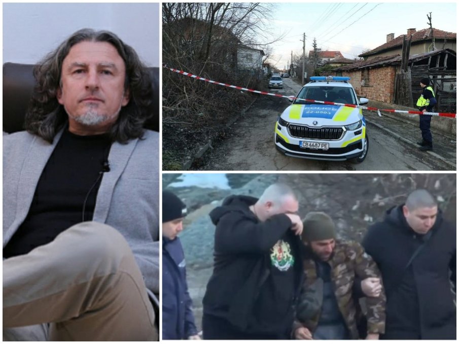 БЕЗМИЛОСТНА ДИСЕКЦИЯ! Психиатър постави диагноза: Убиецът във Вакарел е бил с тежко психично разстройство