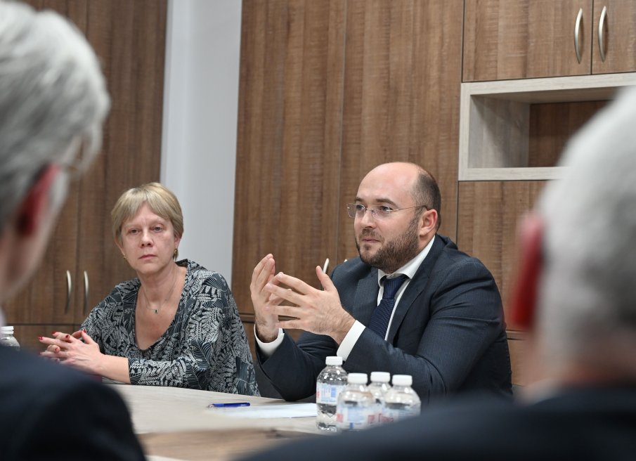 Георги Георгиев преведе срещи с административни ръководителина съдилища в Пловдив