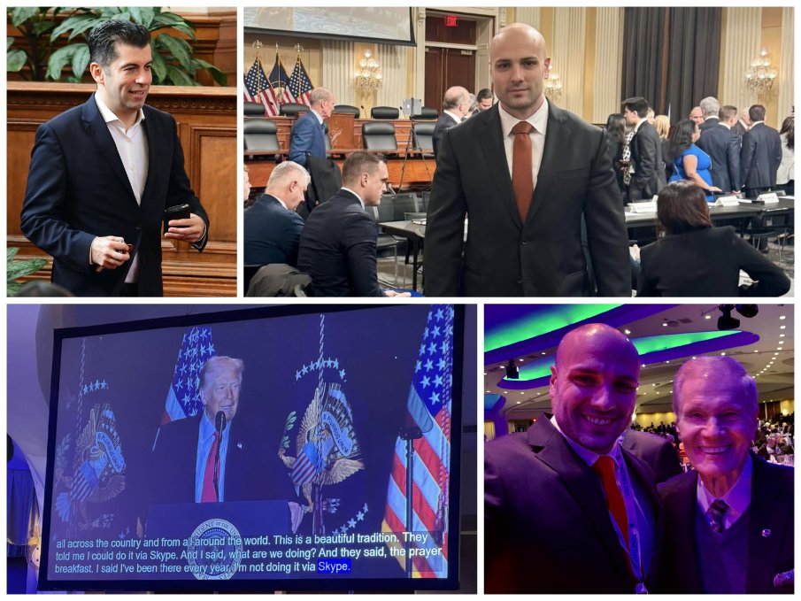 ПЪРВО В ПИК: Киро ще си разплете чорапите от яд! Младок от ГЕРБ на закуска с Тръмп (СНИМКИ)