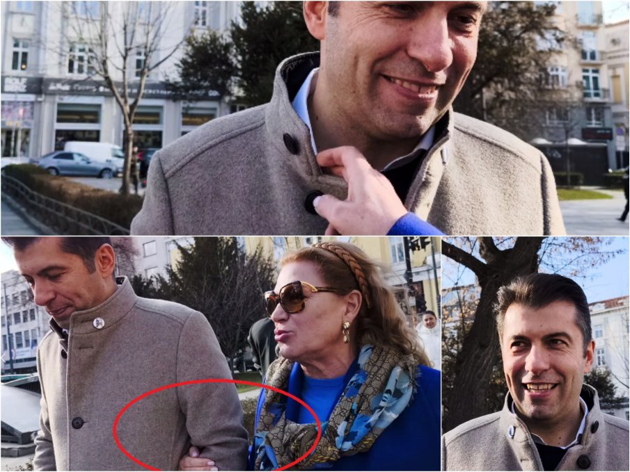 СУПЕР ШОУ ПРЕД ПОГЛЕДА НА СОФИЯНЦИ! Колтуклиева хвана под ръка Кирчо, намести му яката на ризата и го притисна за Лукойл. Лидерът на Промяната сипе внушения (ВИДЕО)