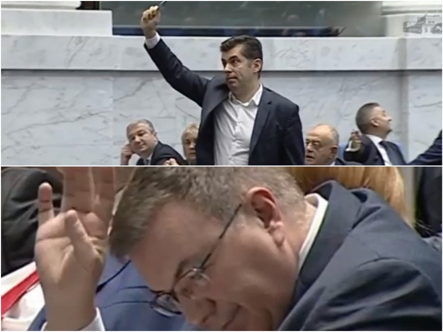 КУЛТОВО! Проф. Ангелов само с един жест постави точна диагноза на Кирил Петков (ВИДЕО)