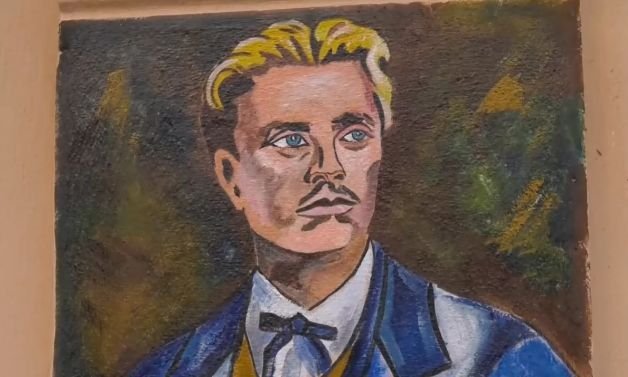 Изрисуваха Васил Левски върху фасада на къща в Монтанско