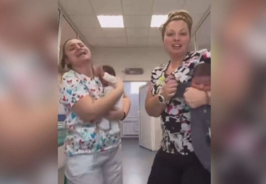 Танцуващите с бебета акушерки: Прокуратурата не откри престъпление в действията им