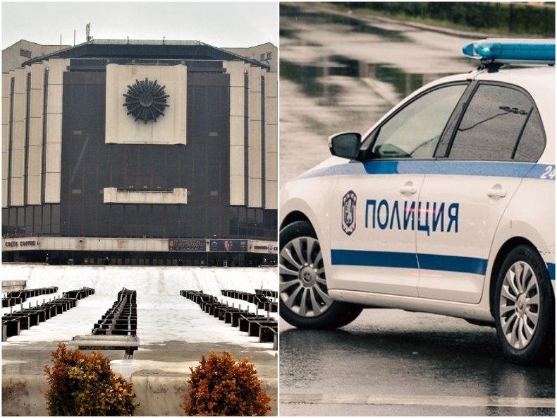 ЕКШЪН В СОФИЯ! Нападение с бухалки пред НДК