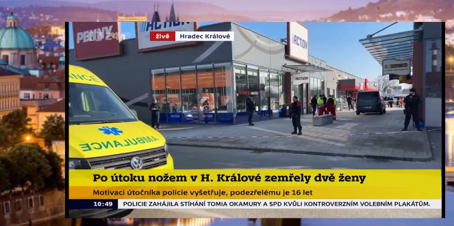 Нападение с нож в магазин в Чехия: Двама души са убити (ВИДЕО)
