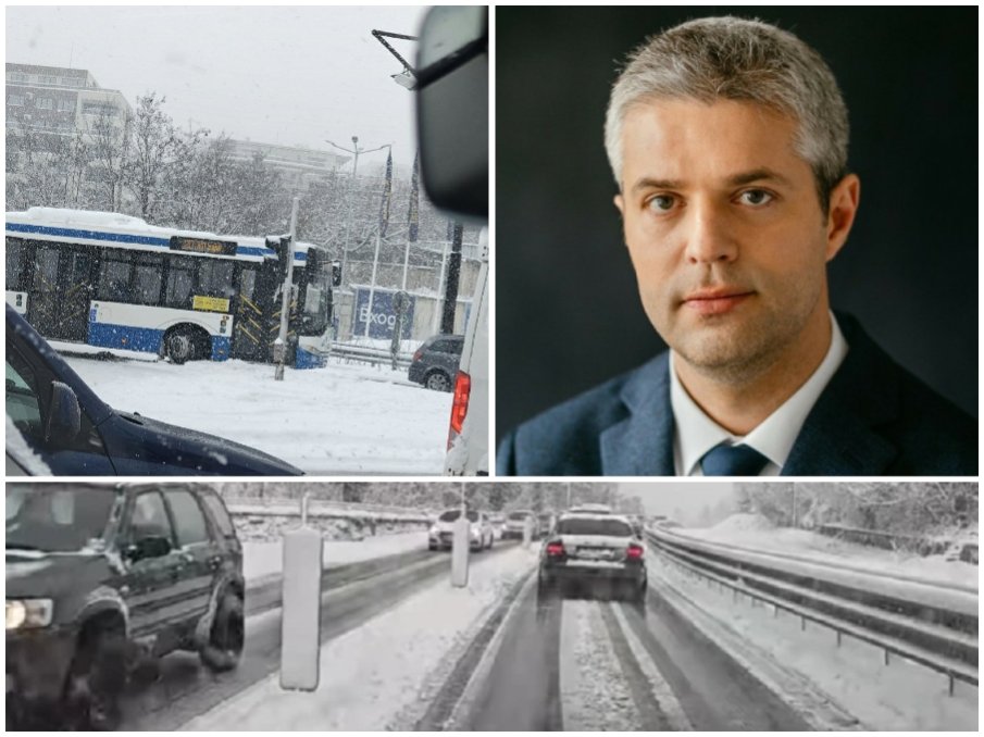 ИЗВЪНРЕДНО В ПИК! Снегорините на Промяната“ във Варна дадоха фира - закъсали коли, автобуси и тролеи, никой не чисти (СНМИКИ)