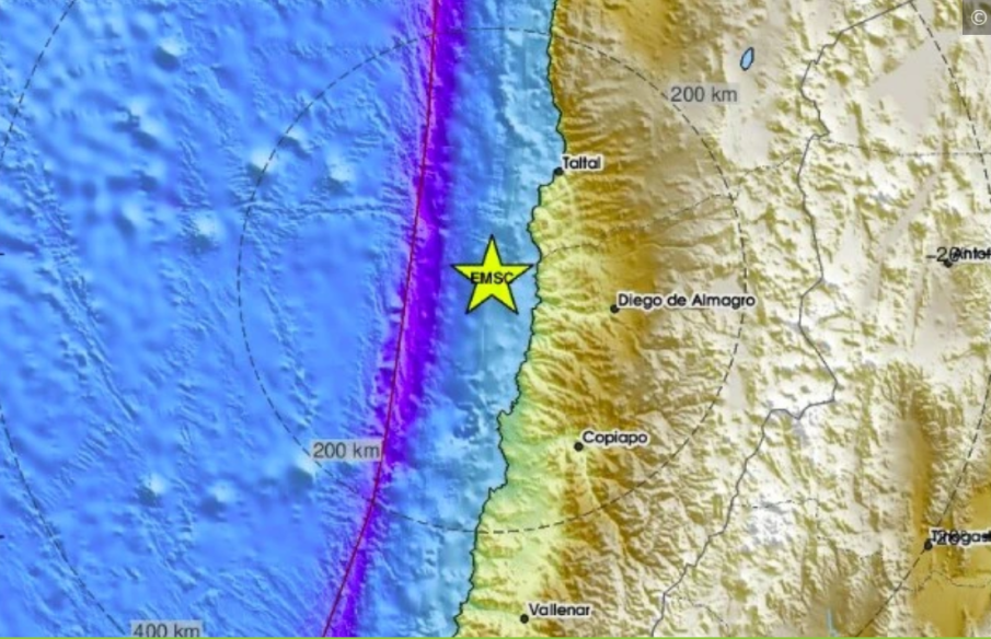 Земетресение от 5,6 по Рихтер разтърси Чили