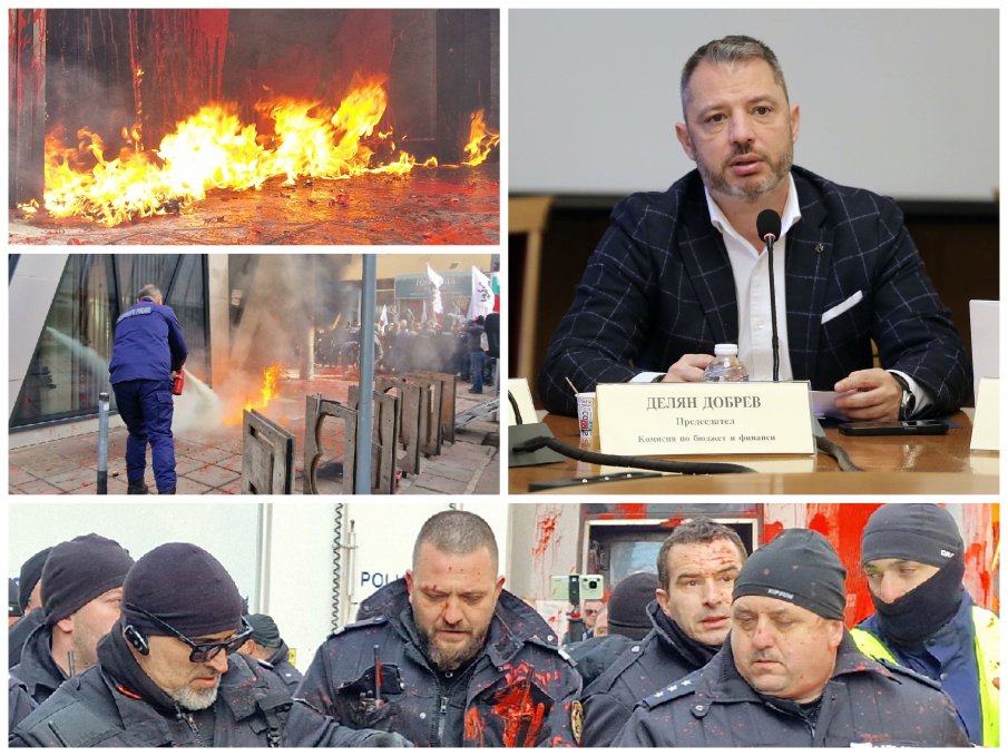 СЛЕД ЕКСЦЕСИИТЕ НА ВЪЗРАЖДАНЕ: Делян Добрев с ВЪПРОС до ДАНС за бойното поле пред сградата на Еврокомисията