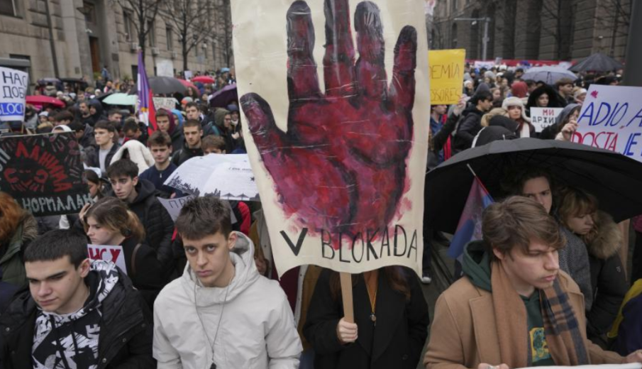 18-часова блокада в Ниш на 1 март подготвят сръбски студенти и преподаватели