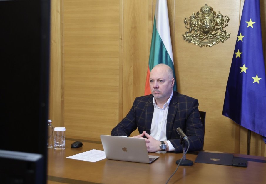 Желязков поздрави новия йеромонах на Зографския манастир
