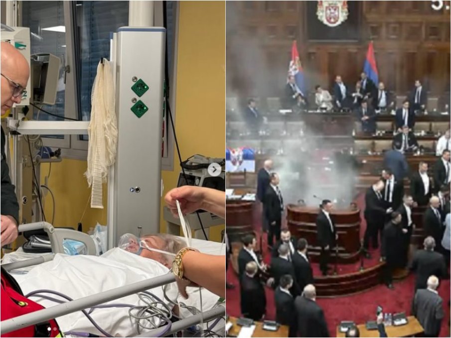 РАЗТЪРСВАЩИ ПОДРОБНОСТИ! Три сръбски депутатки се борят за живота си след размириците в парламента - едната е бременна (ВИДЕО/СНИМКИ)