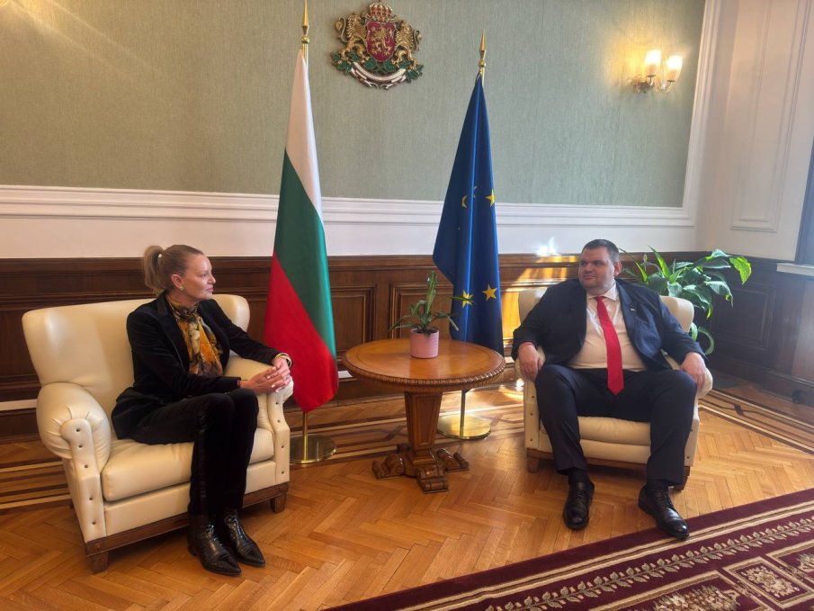 ВАЖНА СРЕЩА! Делян Пеевски разговаря с председателя на БОК Стефка Костадинова