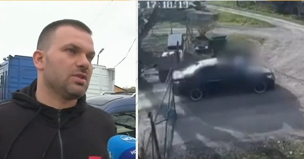 ШОКИРАЩ ИНЦИДЕНТ: Уволнен служител блъсна и влачи на предния капак на колата бившите си работодатели
