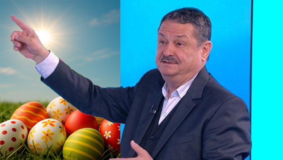 Проф. Георги Рачев с ЕКСКЛУЗИВНА прогноза пред ПИК TV: Без дъжд за Великден - ще има много слънце, а температурите ще достигнат до… (ВИДЕО) Проф. Георги Рачев с ЕКСКЛУЗИВНА прогноза пред ПИК TV: Без дъжд за Великден - ще има много слънце, а температурите ще достигнат до… (ВИДЕО)
