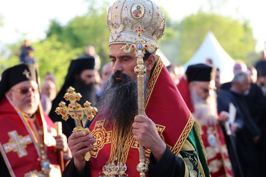 Патриарх Даниил: Наш дълг е да съхраняваме паметта на св. Борис Михаил и светите братя Кирил и Методий Патриарх Даниил: Наш дълг е да съхраняваме паметта на св. Борис Михаил и светите братя Кирил и Методий