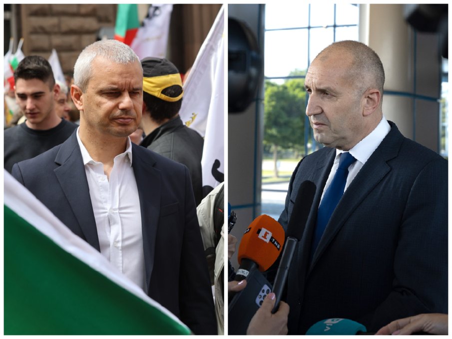 ПРОПУКВА ИМ СЕ ЗАВЕРАТА: Костадинов бесен на Радев - не излязъл да вдигне пак юмрук на протеста му ПРОПУКВА ИМ СЕ ЗАВЕРАТА: Костадинов бесен на Радев - не излязъл да вдигне пак юмрук на протеста му