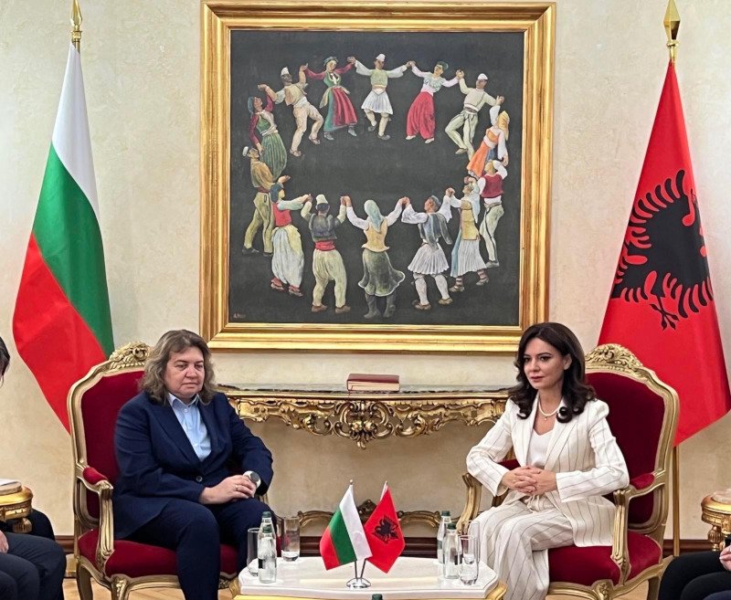 Киселова декларира подкрепата на България за Албания по пътя и към ЕС (СНИМКИ) Киселова декларира подкрепата на България за Албания по пътя и към ЕС (СНИМКИ)
