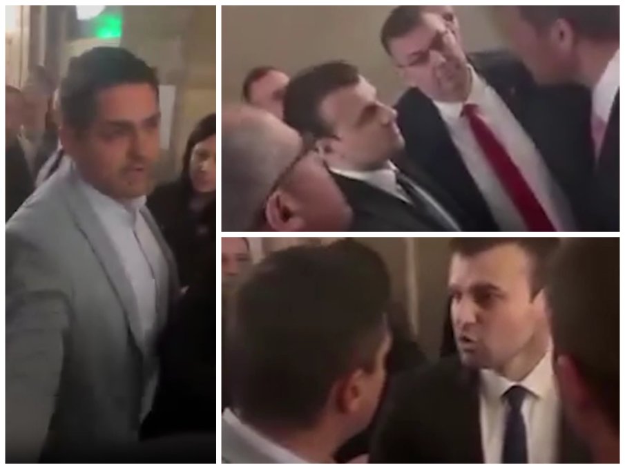 ПАРЛАМЕНТАРЕН СВИНАРНИК! Ето как започва МЕЛЕТО между 20 души от Възраждане и Михайлов, Руди Гела си изпуска нервите: Луд съм, бе, ей! Ще ви бия всичките (БРУТАЛНО ВИДЕО)