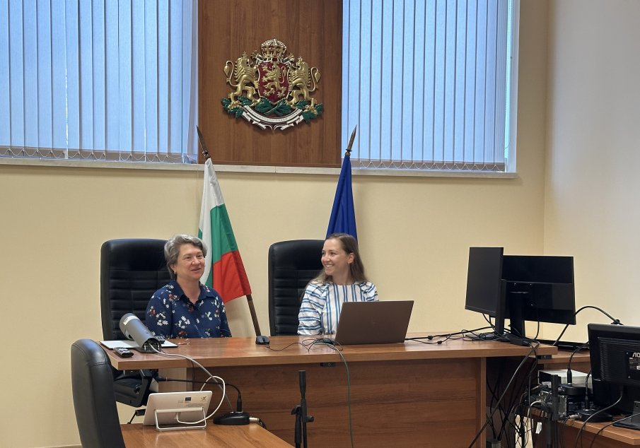 Прокурор от Германия на посещение в Административен съд - Варна