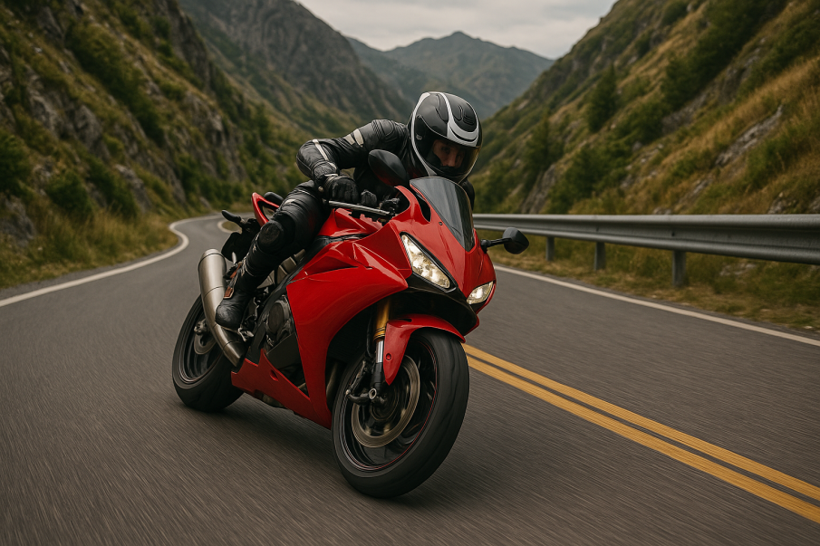 Гонка с полицията във Варна: Моторист без табела и книжка е задържан