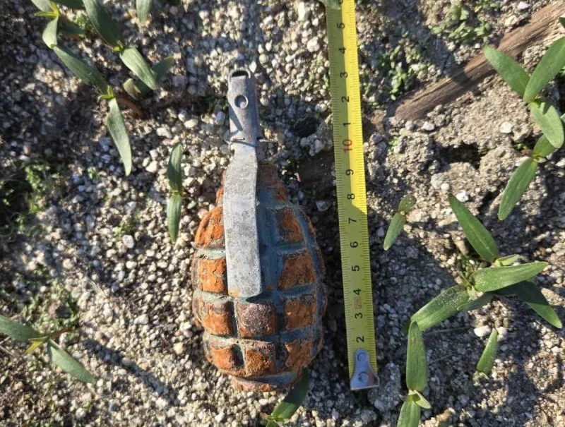 Намериха невзривен боеприпас до язовир, унищожиха го