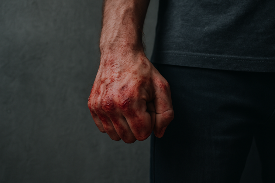 Двама смляха от бой мъж в Краводер и му потрошиха колата