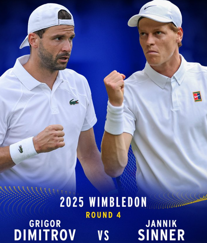 СЪЛЗИ НА КОРТА: Травма спря летящия Григор срещу Синер на Уимбълдън