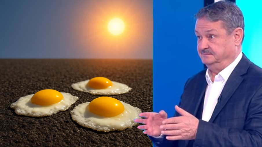 Проф. Георги Рачев с ТРЕВОЖНА ПРОГНОЗА пред ПИК TV: Идват жега и суша - яйцата ще се пържат на асфалта