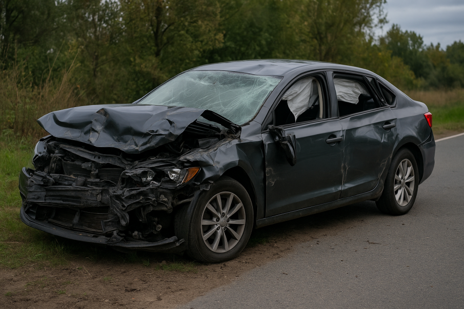 Шофьор е с опасност за живота след катастрофа в Хасковско