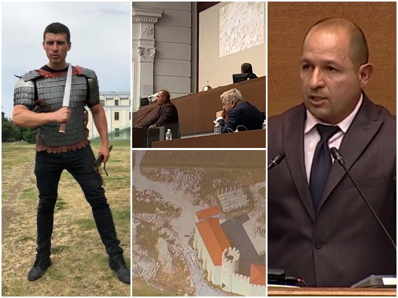 КИНО В ПАРЛАМЕНТА: Щракнаха от Космоса огромно сметище до Историческия парк на поборника за екология Ивелин Михайлов. Циркът в залата е пълен (СНИМКИ)