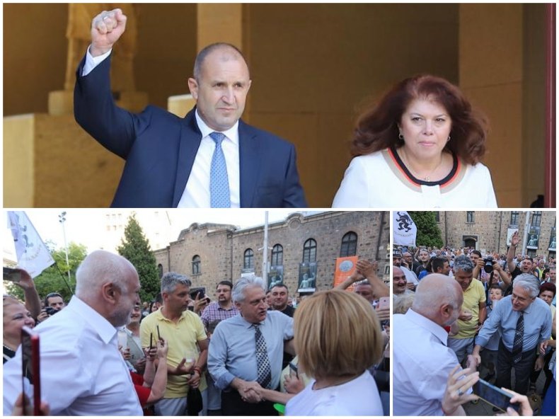 ЗАБРАВАНКОВЦИ ТАКИВА! Пепейците се ослушаха за годишнината от юмрука на Радев, който ги изстреля във властта. И Резидентът е с амнезия (СНИМКИ)