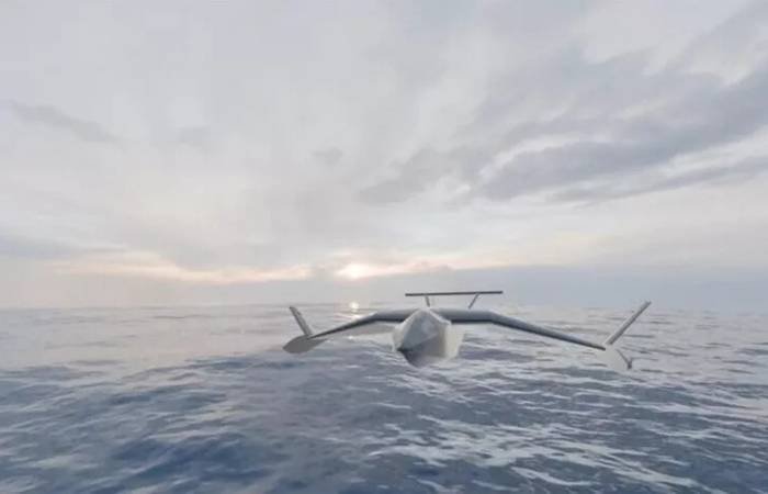 Турция представя новия дрон Талай, който лети над морето с 30 кг боеприпаси