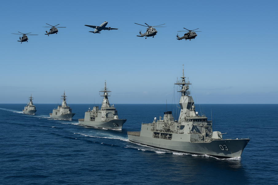 Австралия започна най-големите военни учения в историята си