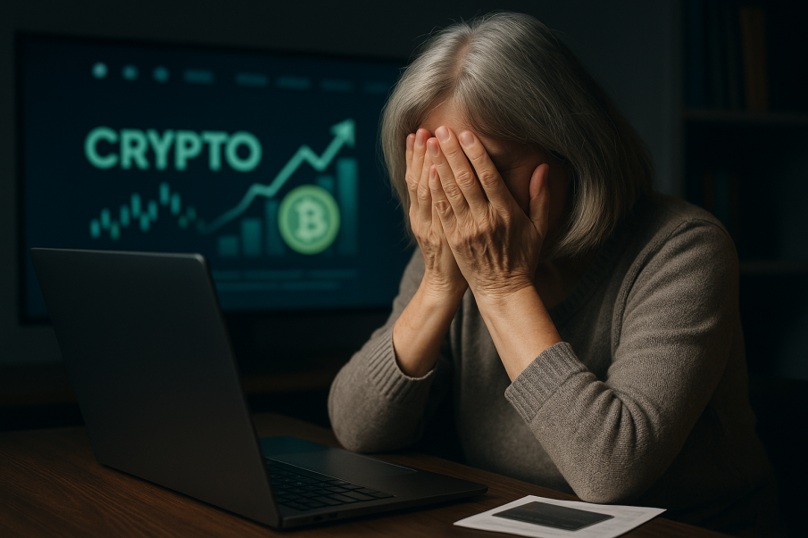 Пенсионерка даде 60 000 лева на измамници - обещали й инвестиция в криптовалута