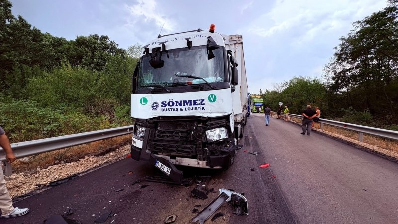 Верижна катастрофа с три ТИР-а затвори Е-79 между Видин и Монтана