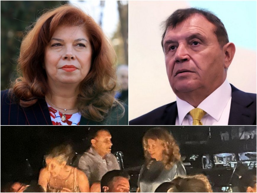 МЪЛНИЯ В ПИК! Държавна охрана пази Илияна Йотова на частно парти в най-скъпия ресторант на Южното Черноморие - компания й прави босът от Мултигруп Николай Вълканов (СНИМКИ)