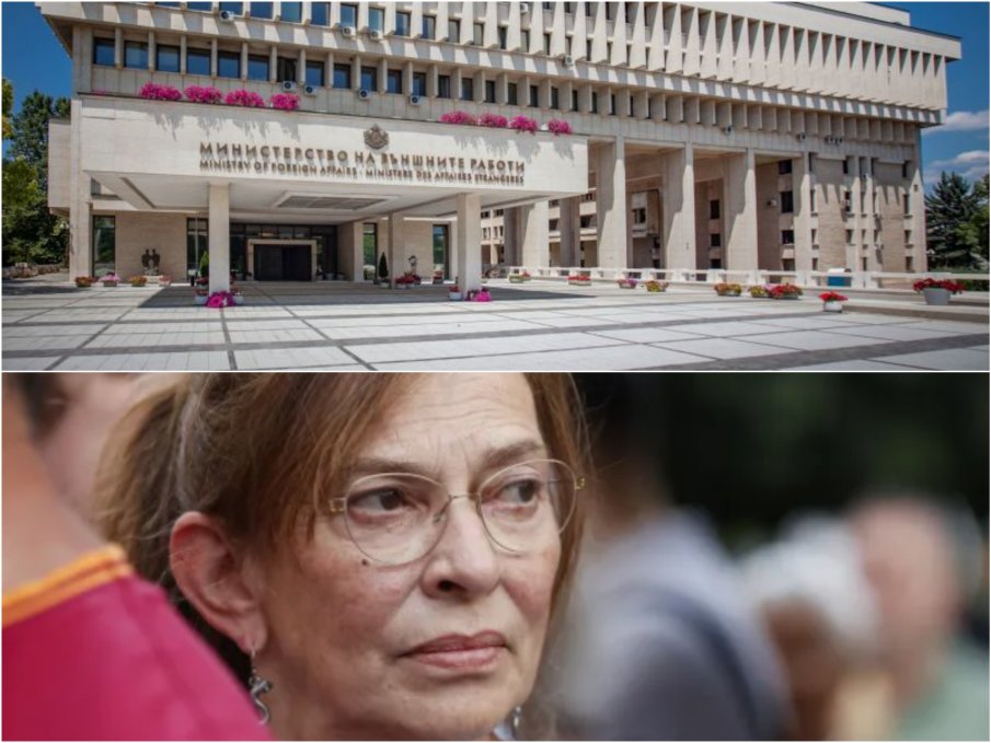 Външно размаха пръст на германската посланичка за участието й на протеста на ППДБ