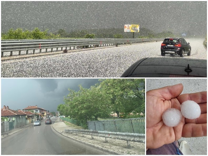 ВРЕМЕТО СЕ ОБРЪЩА: Връхлитат летни бури и градушки, 11 области с предупреждение за опасни валежи (КАРТИ)