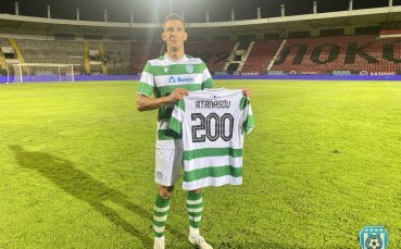 Живко Атанасов изигра мач №200 за Черно море