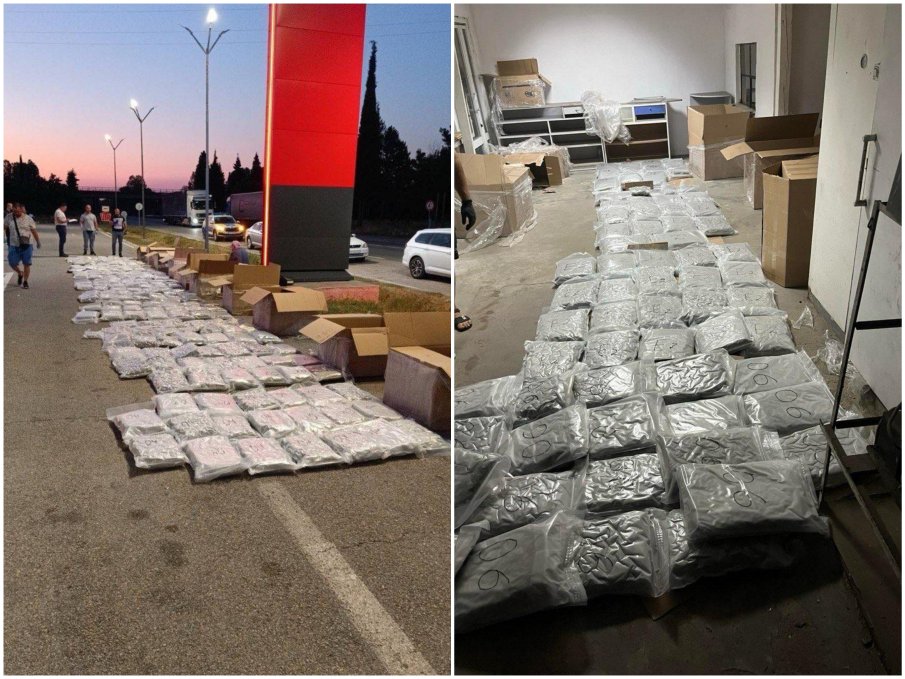 ИЗВЪНРЕДНО! Нов удар на ГДБОП и прокуратурата срещу дилърите на дрога – задържаха 350 килограма марихуана в Сливен, четирима са арестувани