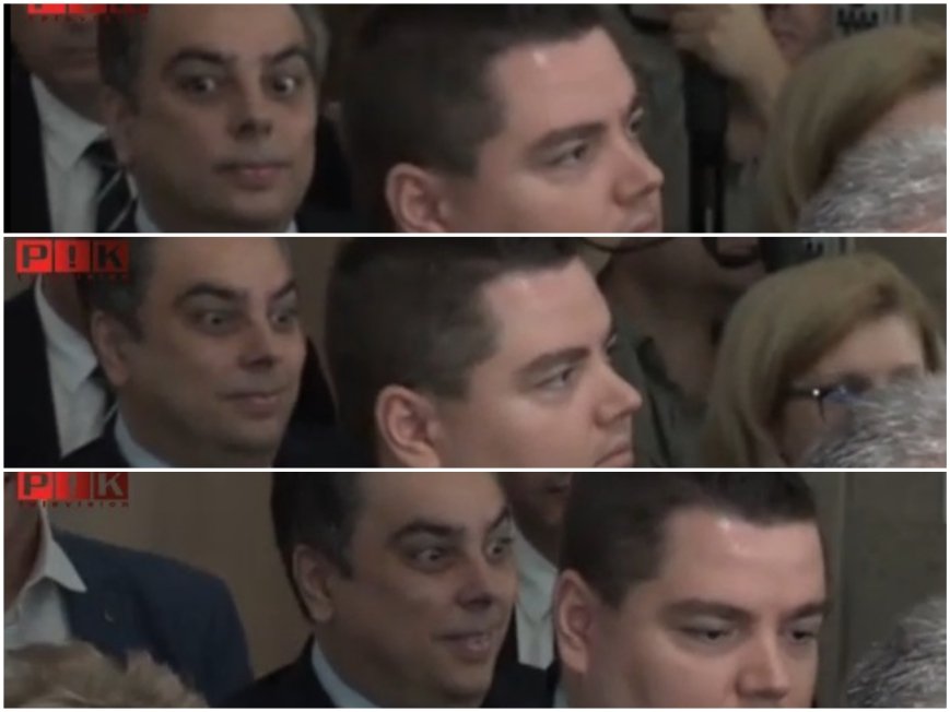 ГОЛЯМ СМЯХ! Асен Василев прави странни физиономии по време на брифинг на Промяната, накрая изцъкли очи (ВИДЕО)