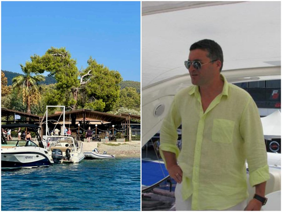 САМО В ПИК! Българи новобогаташи вдигат голямо парти на Халкидики (СНИМКИ)