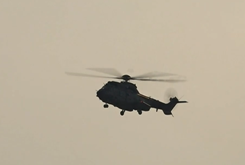 От Унгария е първият кацнал по сигнала SOS към ЕС хеликоптер за гасене на пожари