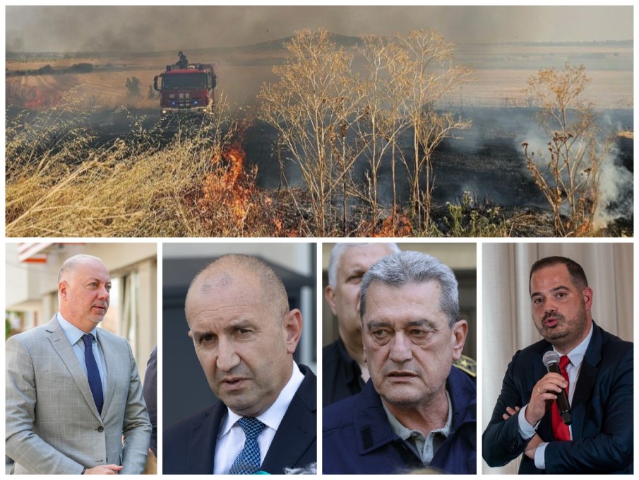 САМО В ПИК: Властта и Радев в ОГНЕН СПОР кой трябва да гаси пожарите - МВР или армията?