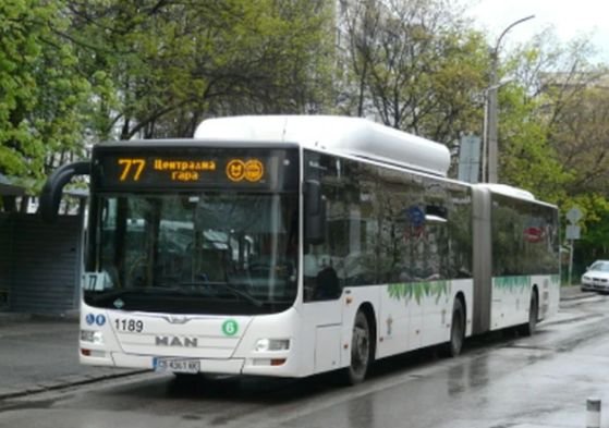 ВАЖНО! Големи промени в маршрута на автобус 77 заради ремонта на голям столичен булевард