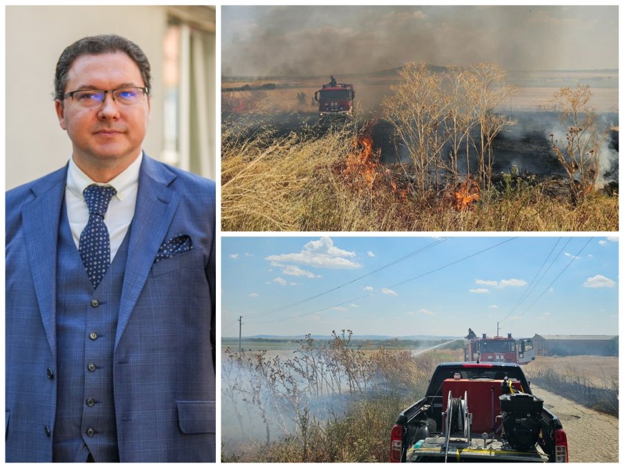 Даниел Митов с ПРИЗНАТЕЛНИ ДУМИ към българските огнеборци - обеща решителни действия с цялата строгост на закона