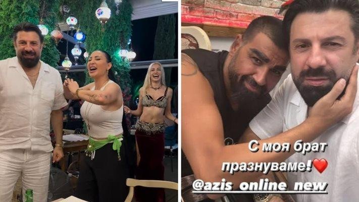 МОРСКО ПАРТИ: Тони Стораро чукна 49 с Азис и Софка