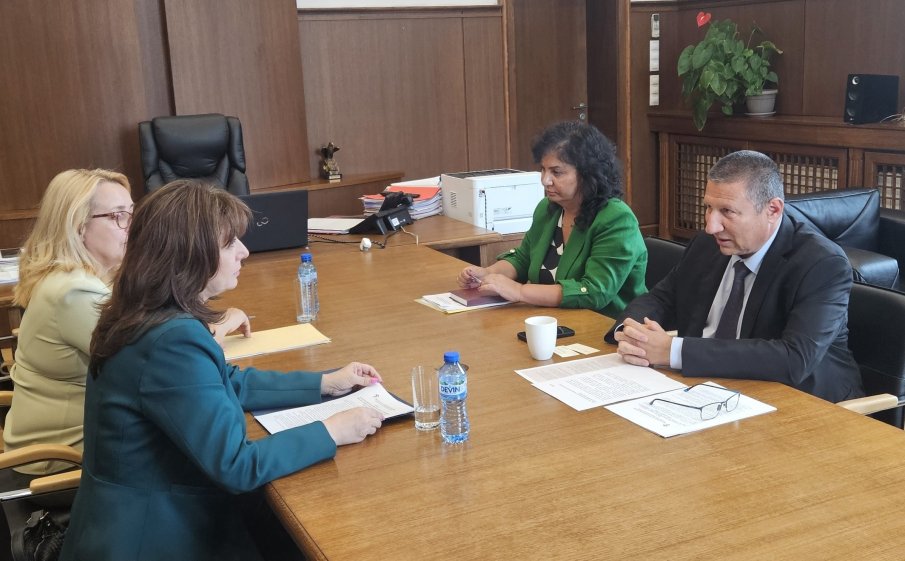 Борислав Сарафов проведе работна среща с омбудсмана Велислава Делчева - ето за какво разговаряха