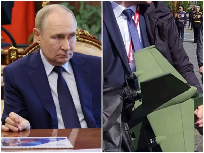 Охранители на Путин са въоръжени с дронове-прехващачи (ВИДЕО)